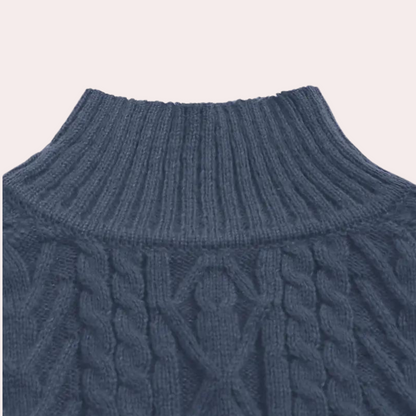 Lena - Stylish knitted women's sweater