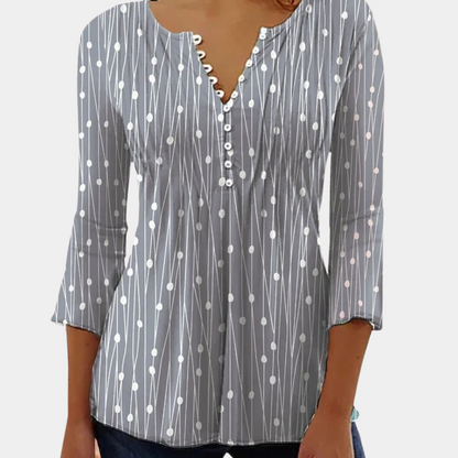 Zara - Women's blouse with dots