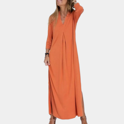 Aline - Stylish long ladies dress