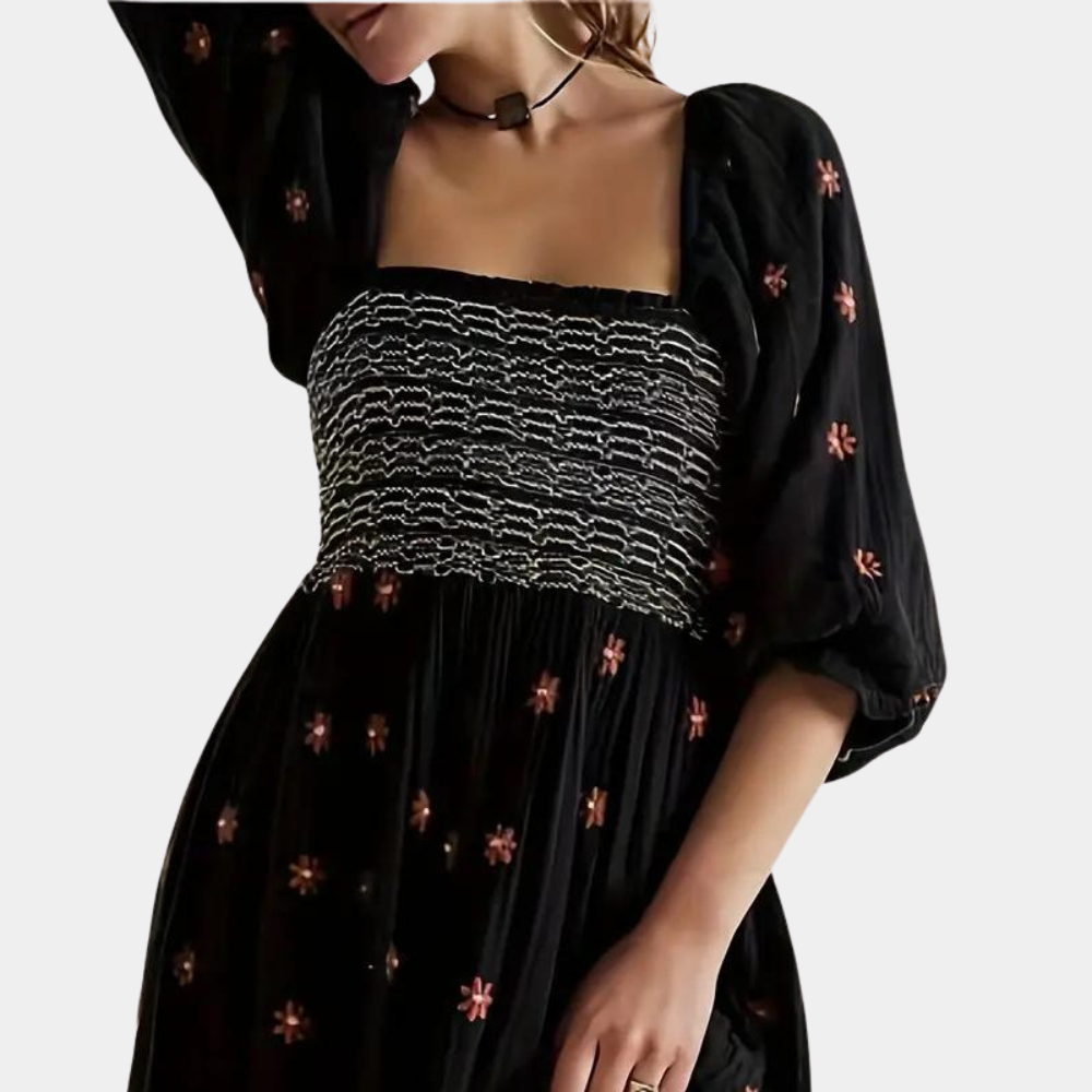 Imanta - Casual floral dress for women