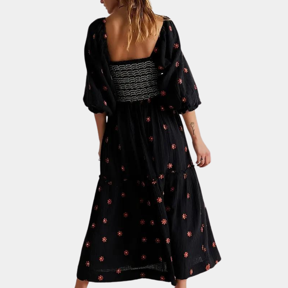 Imanta - Casual floral dress for women