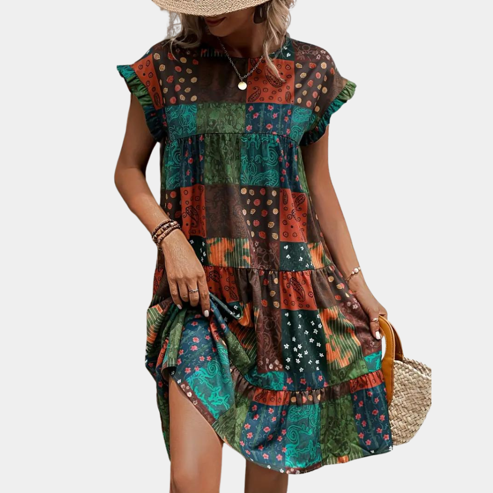 Inta - Stylish ruffle dress for women