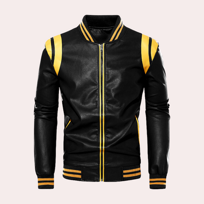 Casual bomber jacket for men