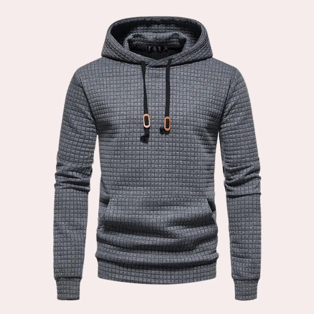 Casual men's hood with pocket