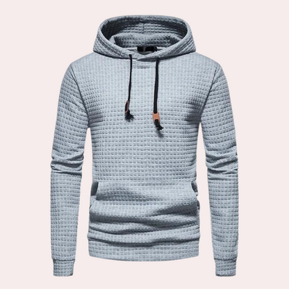 Casual men's hood with pocket