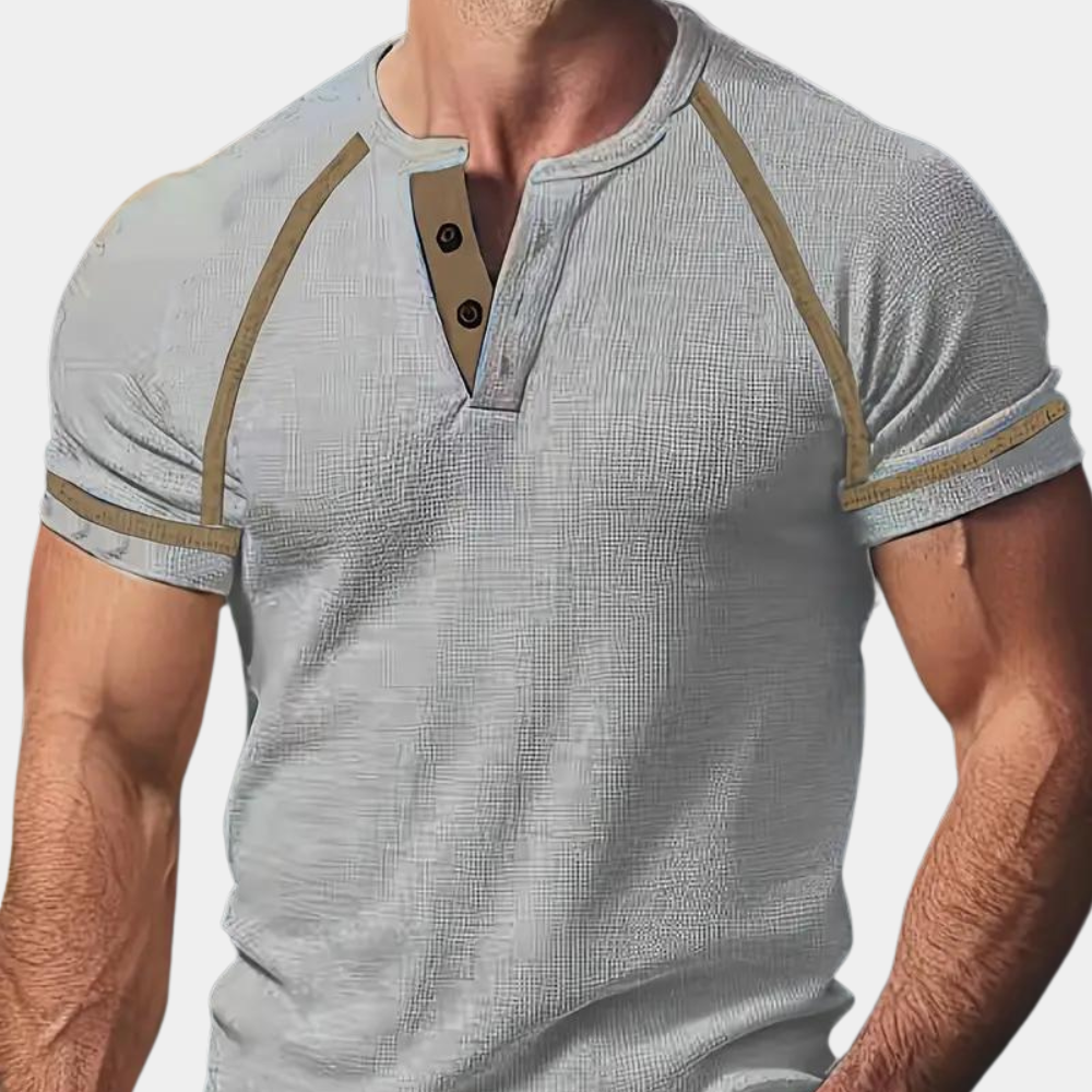 Breathable short sleeve men's t-shirt