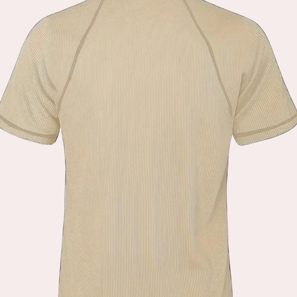 Breathable short sleeve men's t-shirt