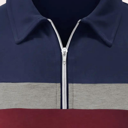 Men's long sleeve polo