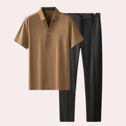 Casual men's two-piece set