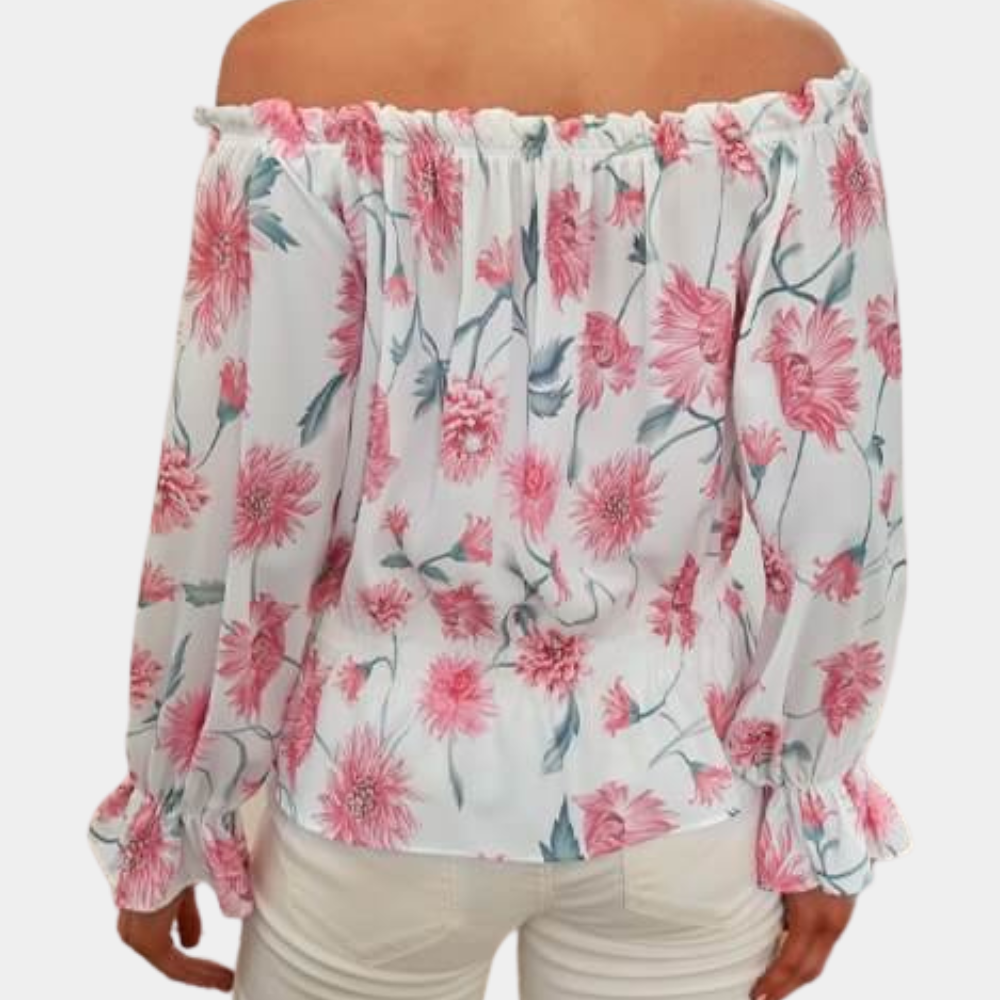 Stylish floral blouse for women