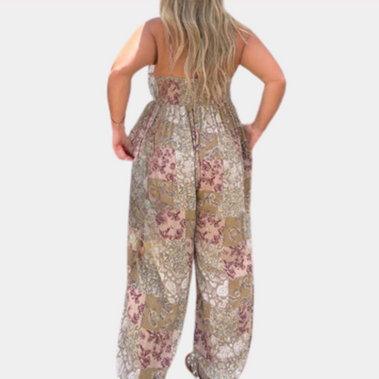 Women's boho style jumpsuit