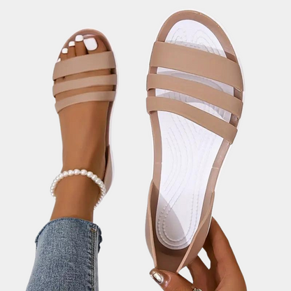 Casual slip-on sandals for women