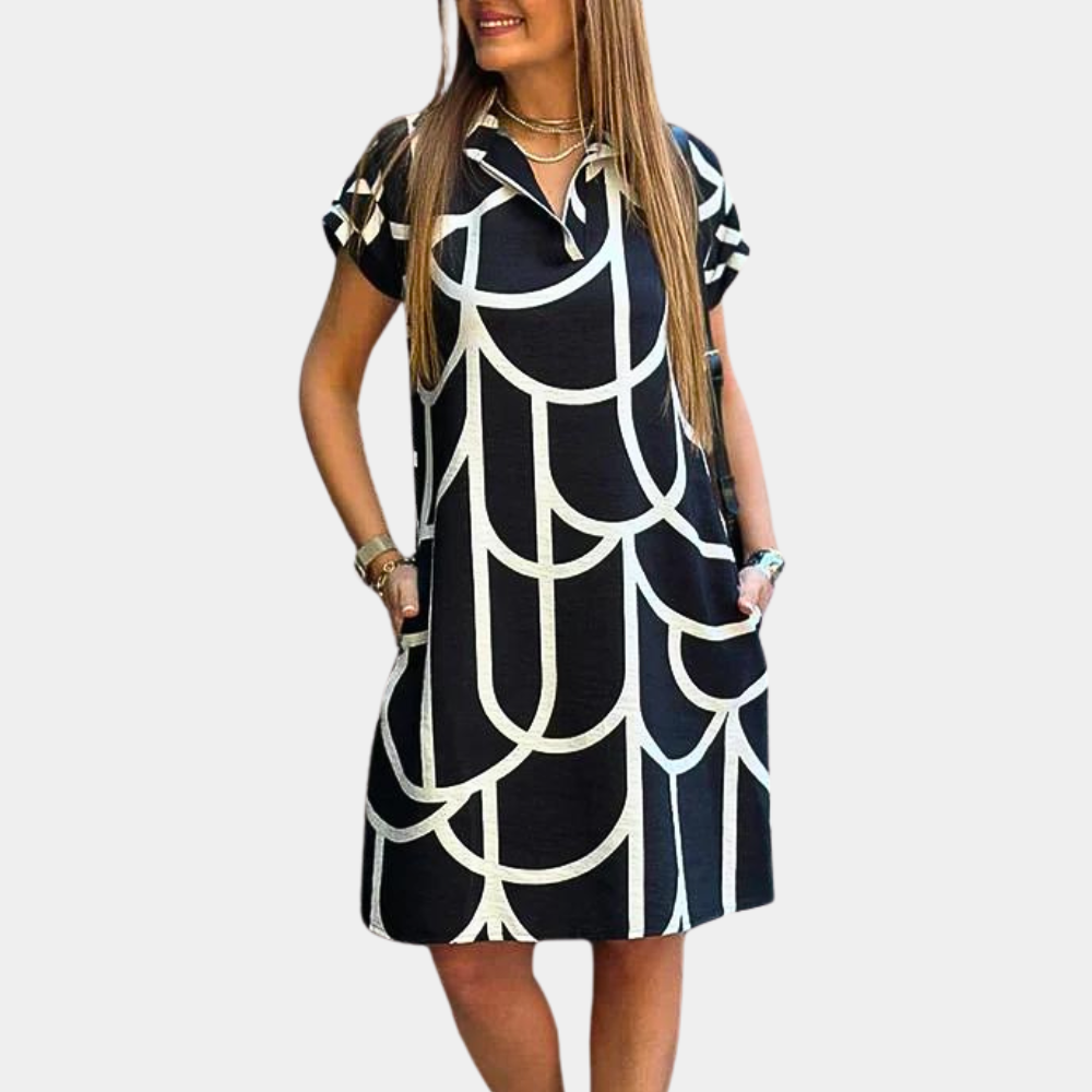 Elegant midi dress for women