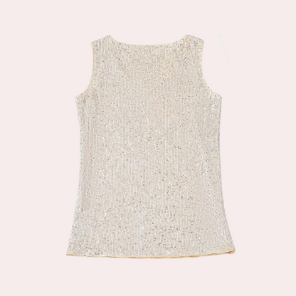 Elegant ladies top with glitter