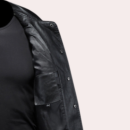 Modern biker jacket for men