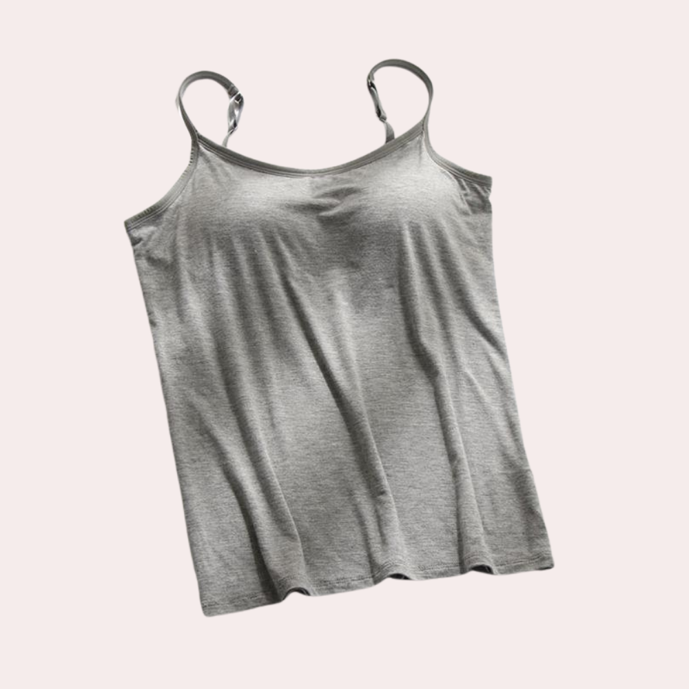 Comfortable padded tank top for