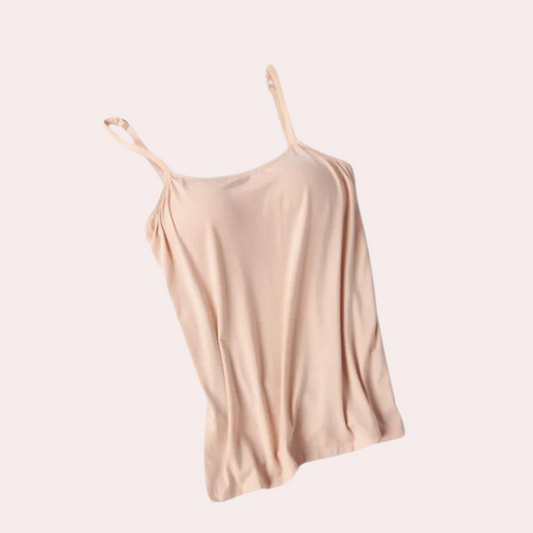 Comfortable padded tank top for