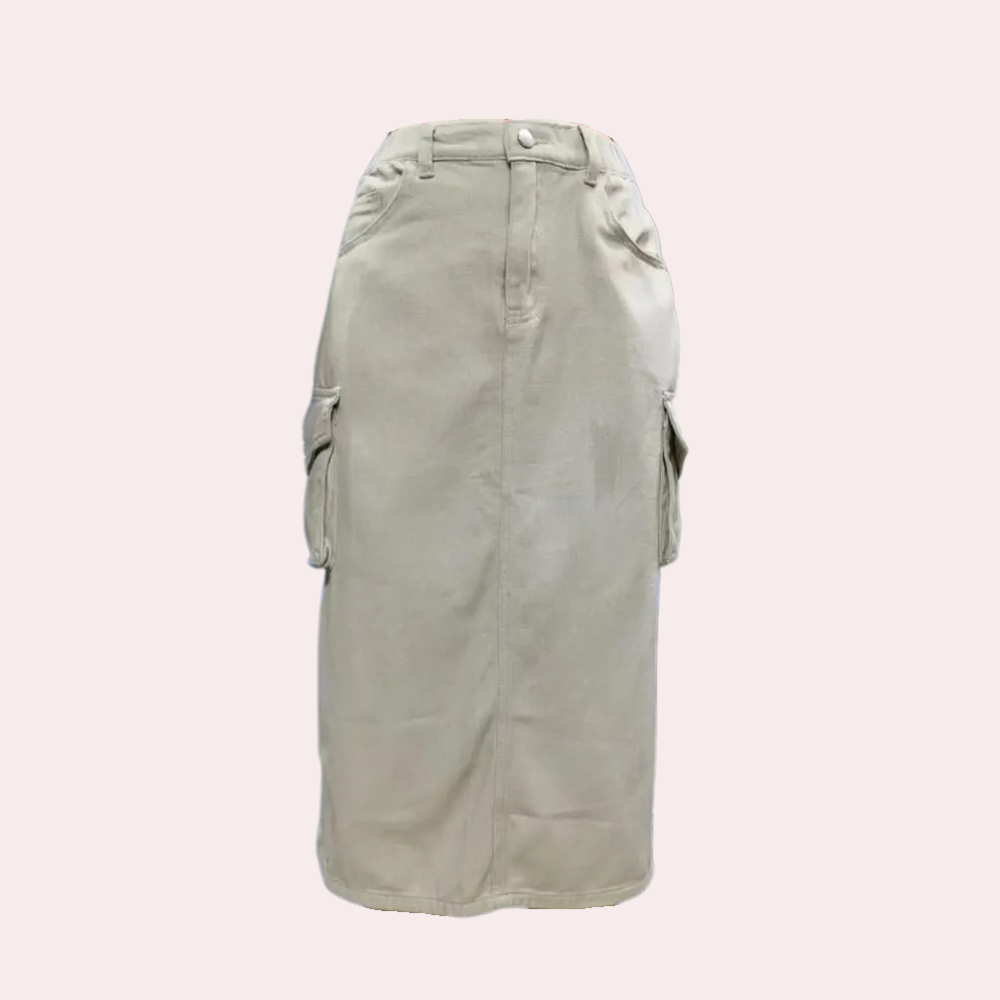 Stylish cargo skirt for women