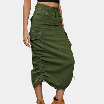 Stylish cargo skirt for women