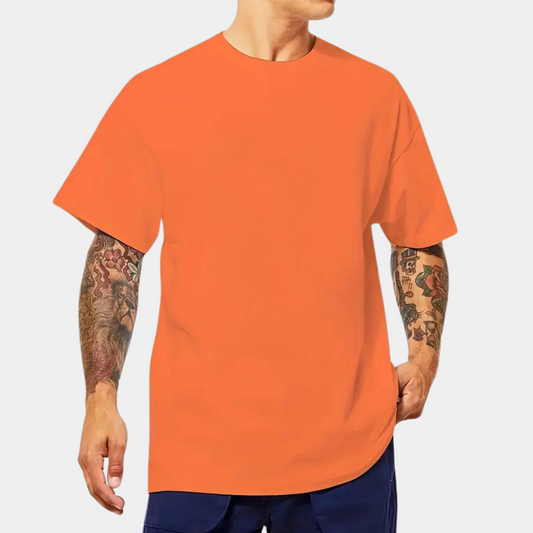 Stijlvol oranje t-shirt