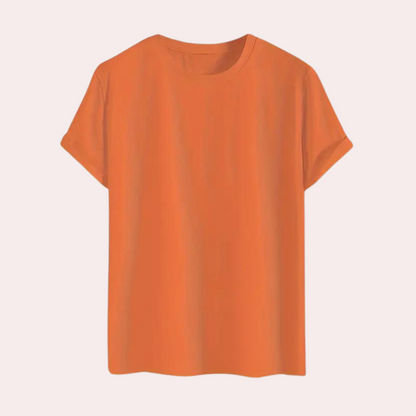 Modieus oranje t-shirt voor heren