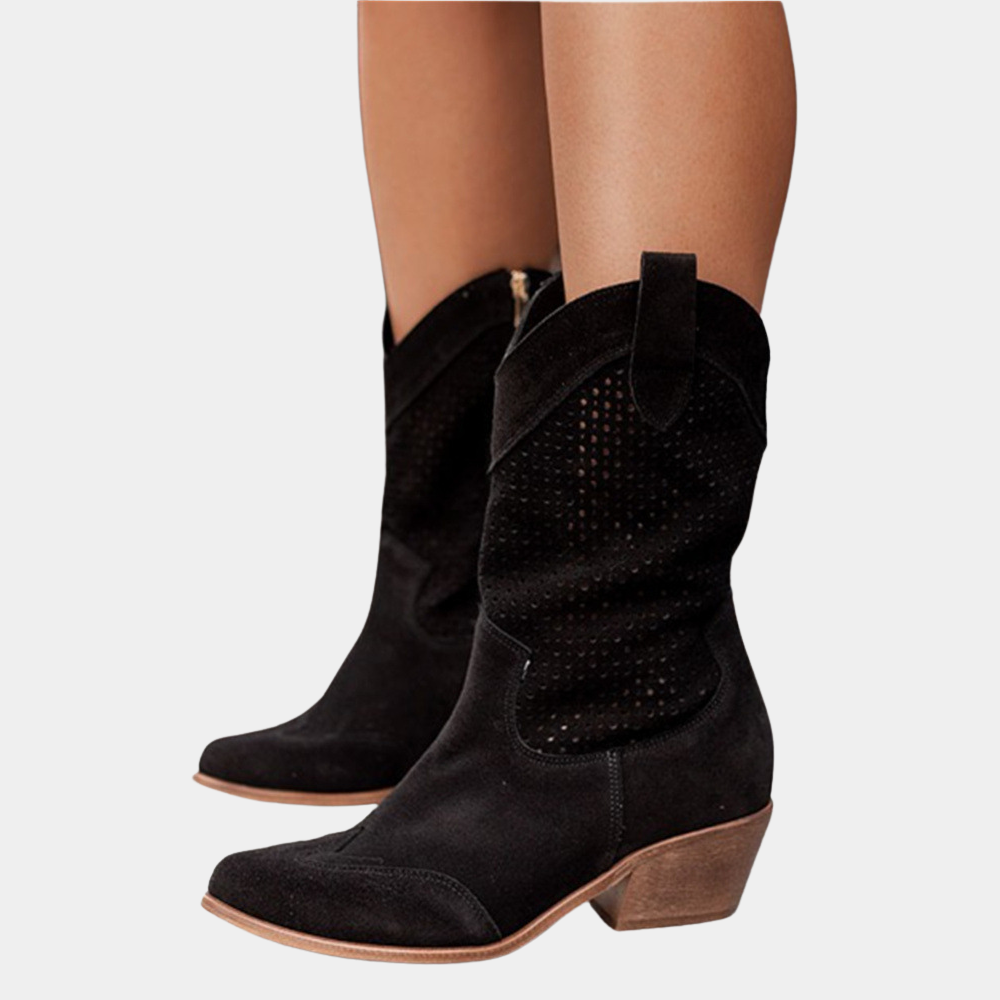 Claury - Breathable cowboy boots for women