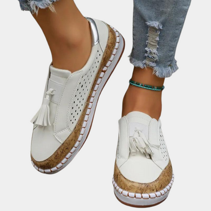 Breathable women's loafers