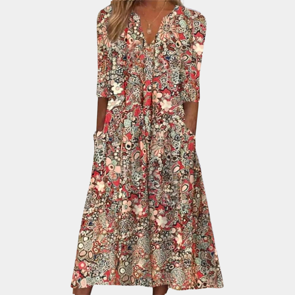 Floral ladies dress