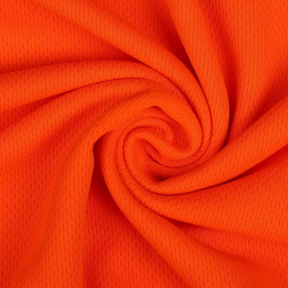 Orange crew neck t-shirt