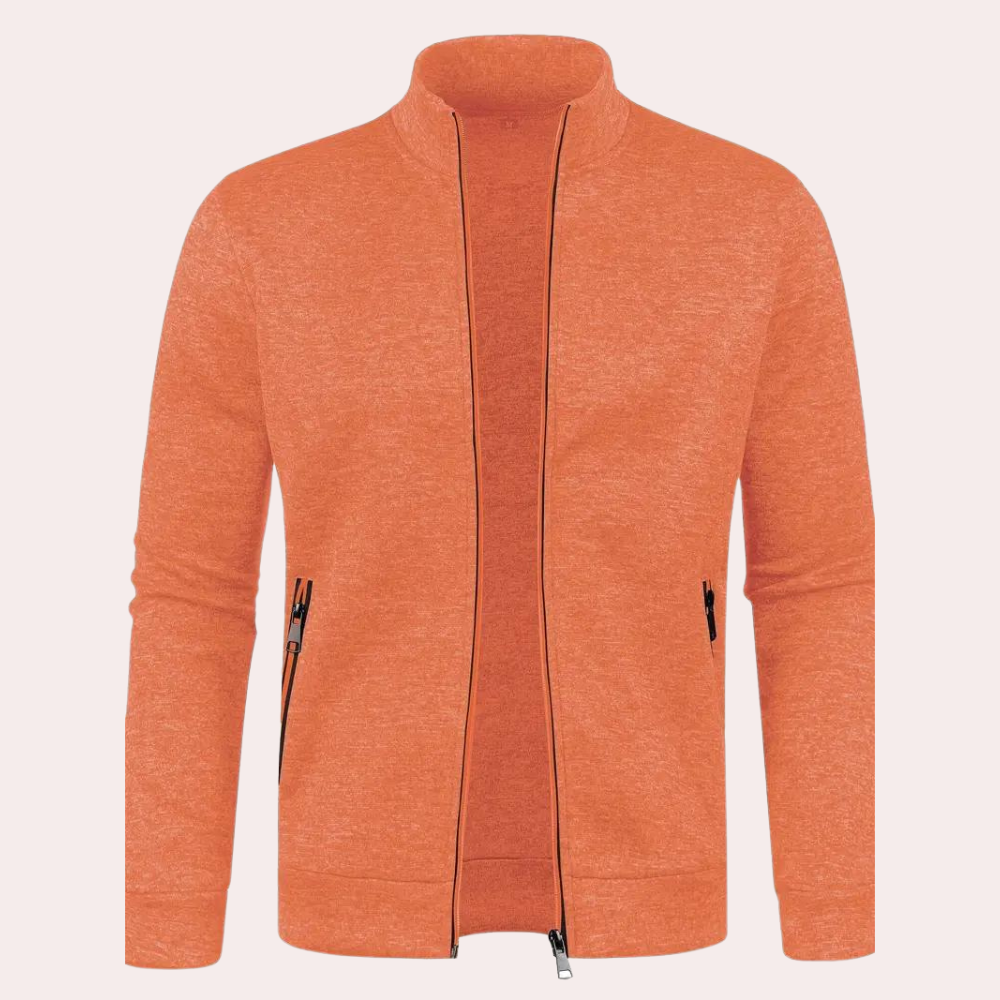 Orange men's vest