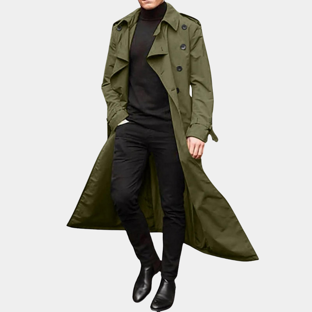 Casual trenchcoat voor heren