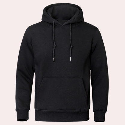 Comfortabele en warme heren hoodie