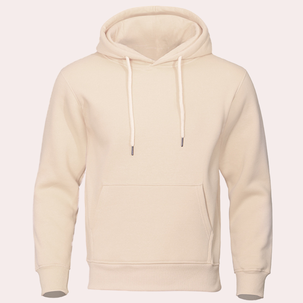 Comfortabele en warme heren hoodie