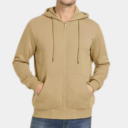 Comfortabele en warme heren hoodie