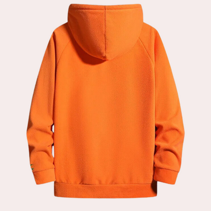 Oversized warm hoodie for men