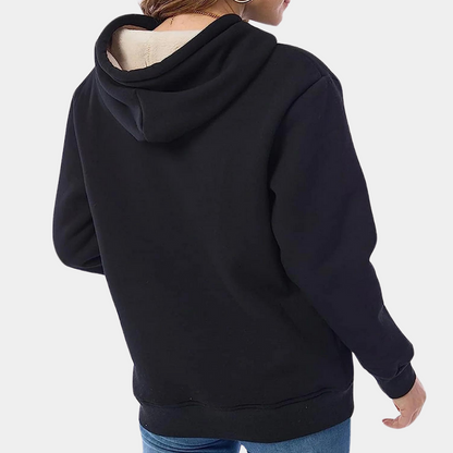 Comfortable and warm ladies hood