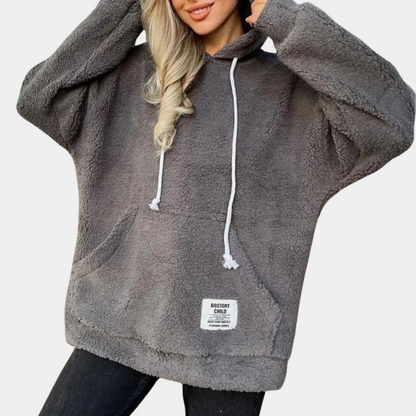 Soft and warm ladies hood