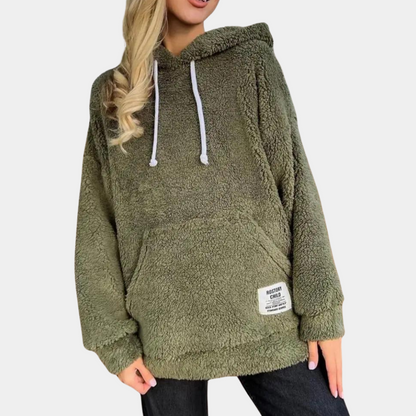 Soft and warm ladies hood