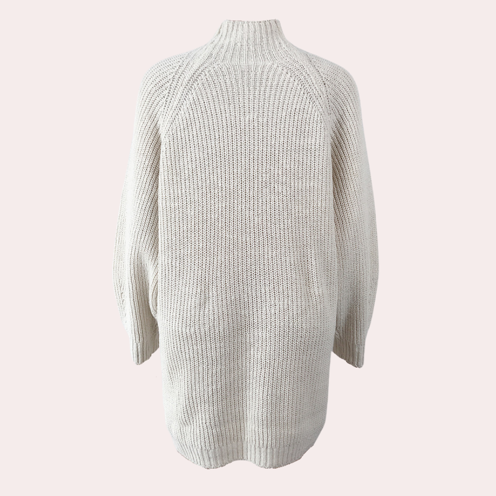 Knitted oversized sweater for women