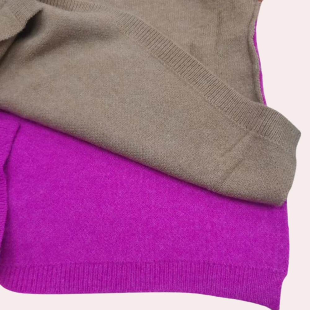 Women's Color Block Sweater