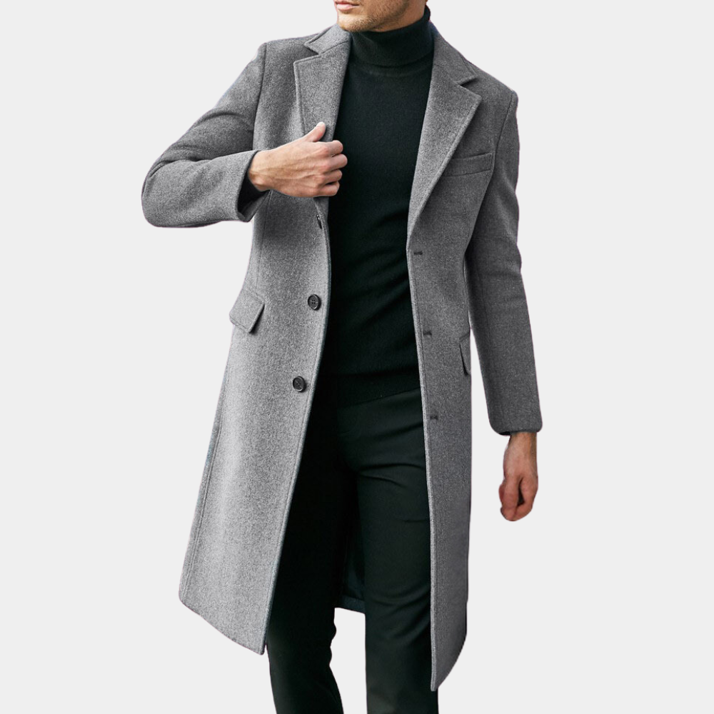 Constantin - Stylish Classic Trench Coat for Men