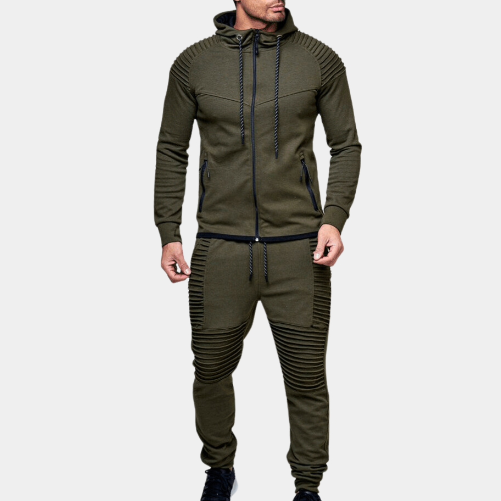 Marcos - Men's comfortable hooded tracksuit