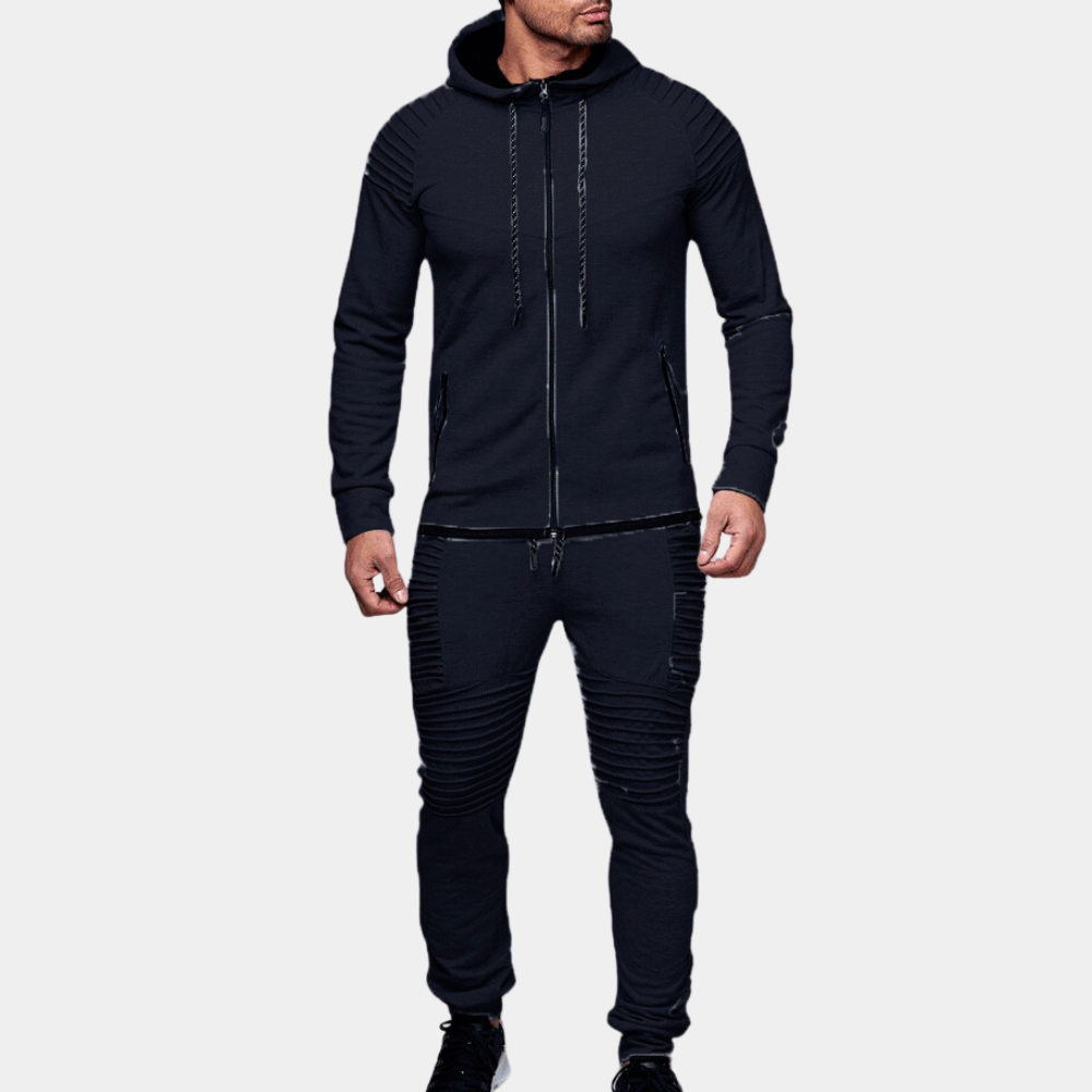 Marcos - Men's comfortable hooded tracksuit