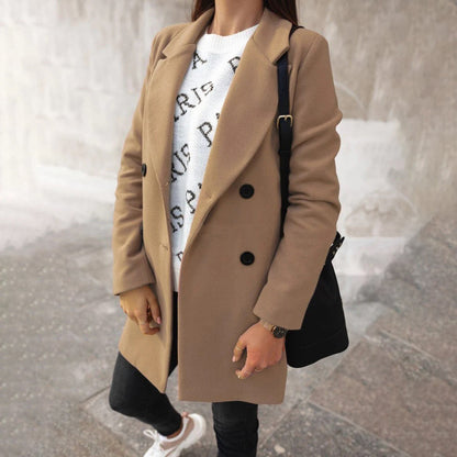 CHARLOTTE - Long winter coat for women 