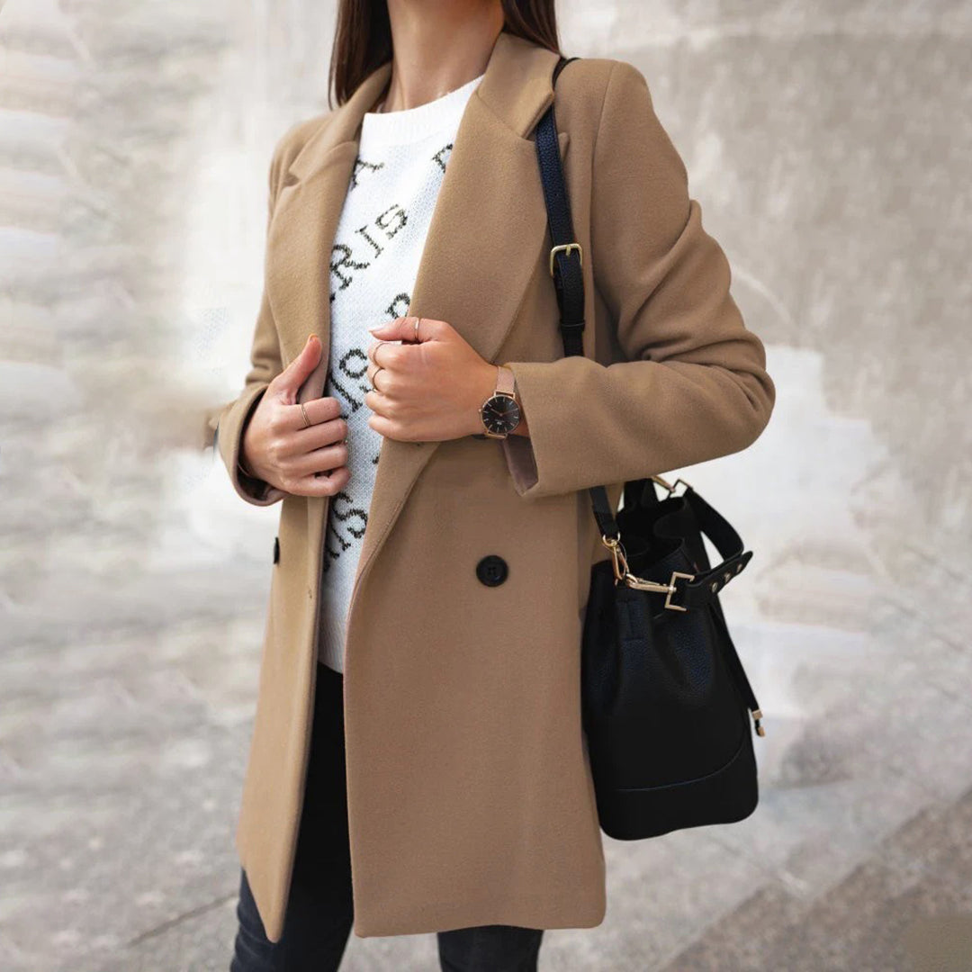 CHARLOTTE - Long winter coat for women 