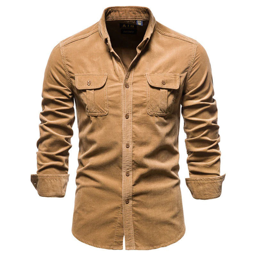 Conor - Men's Corduroy Shirt 