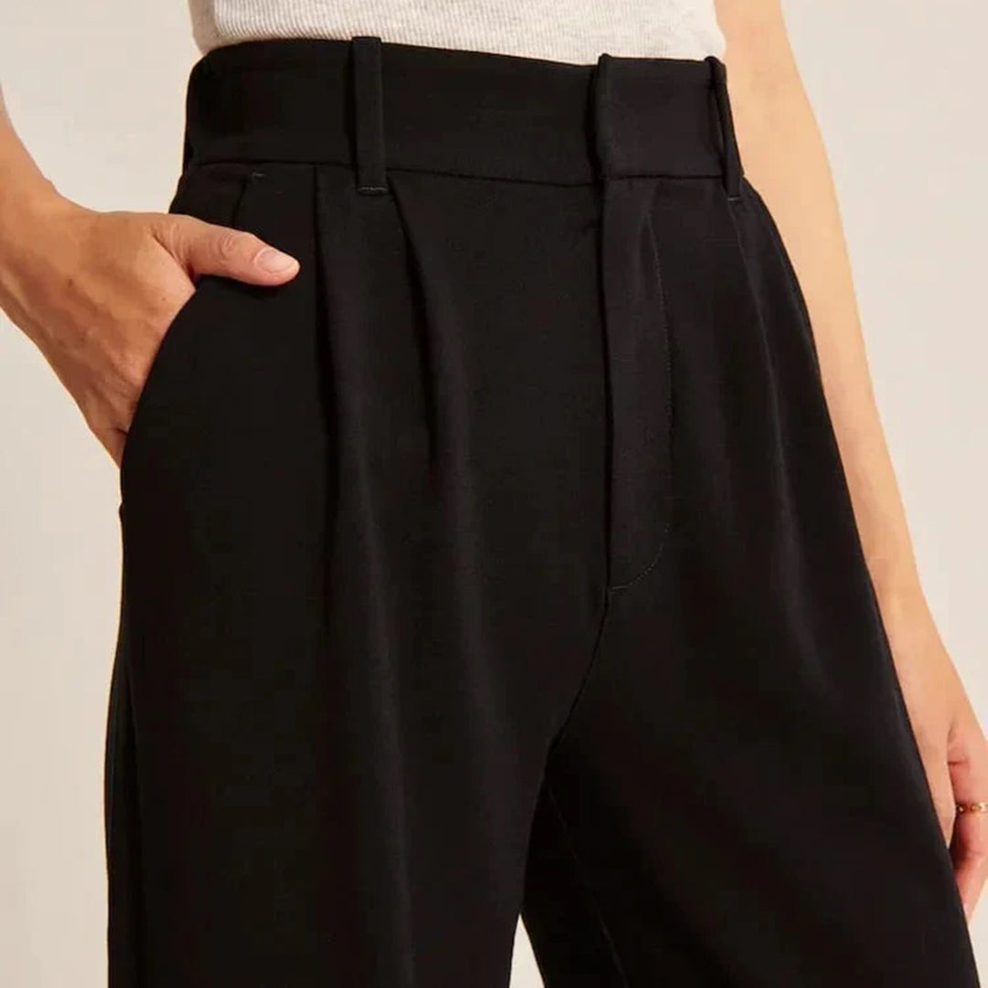 CELINA - High waisted trousers