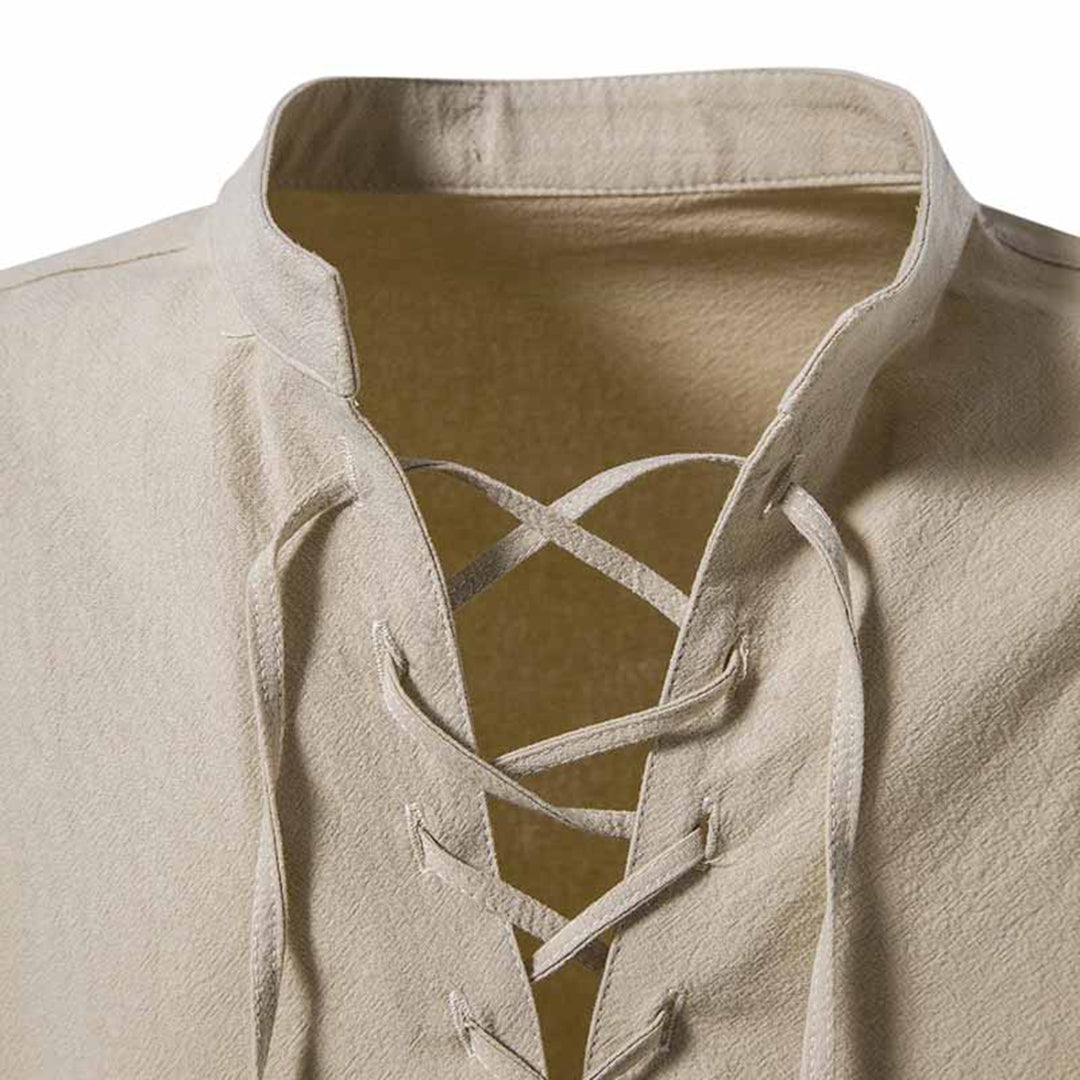 LASZLO - Elegant V-neck shirt