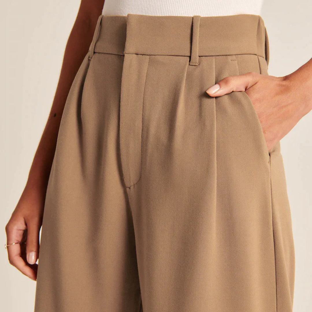 CELINA - High waisted trousers