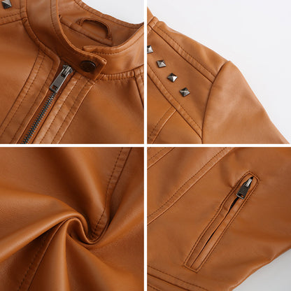 NAJLA - Stylish leather jacket